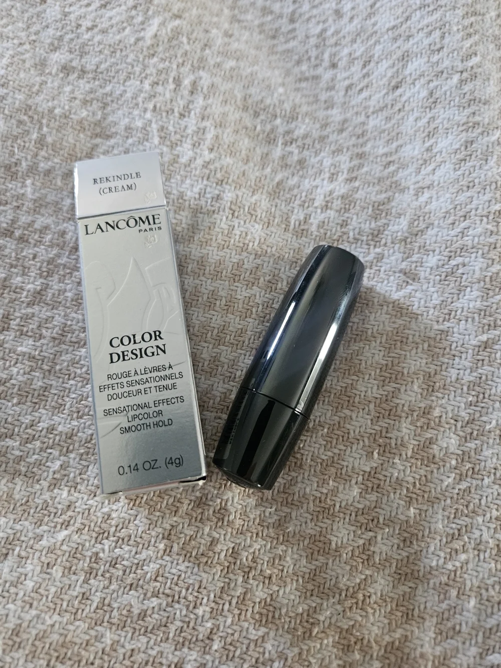 Lancome Rekindle Color Red Lipstick – Classic Bold Lip Color, Tried on Once.